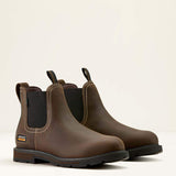 Ariat Groundbreaker chelsea waterproof soft toe work boot for men (Copy)