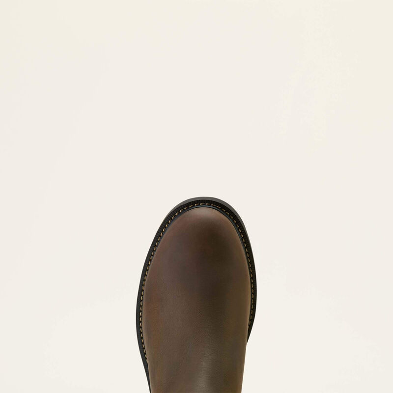 Ariat Groundbreaker chelsea waterproof soft toe work boot for men (Copy)
