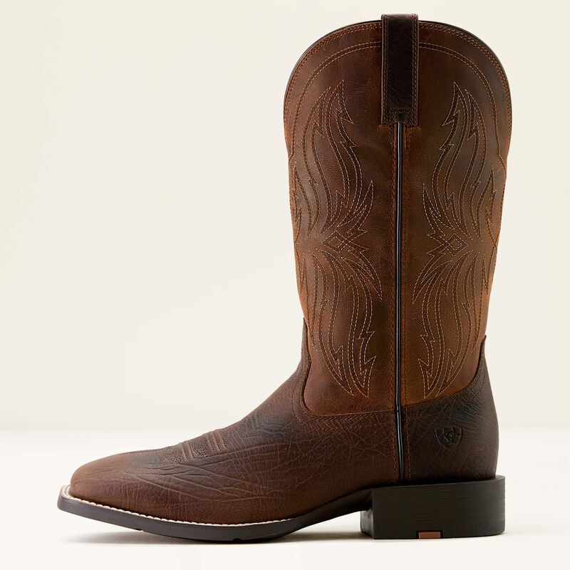 Ariat Sport Rustler wide square toe bottes western pour hommes
