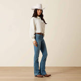Ariat High-Rise Lorena Bootcut-Jeans für Damen