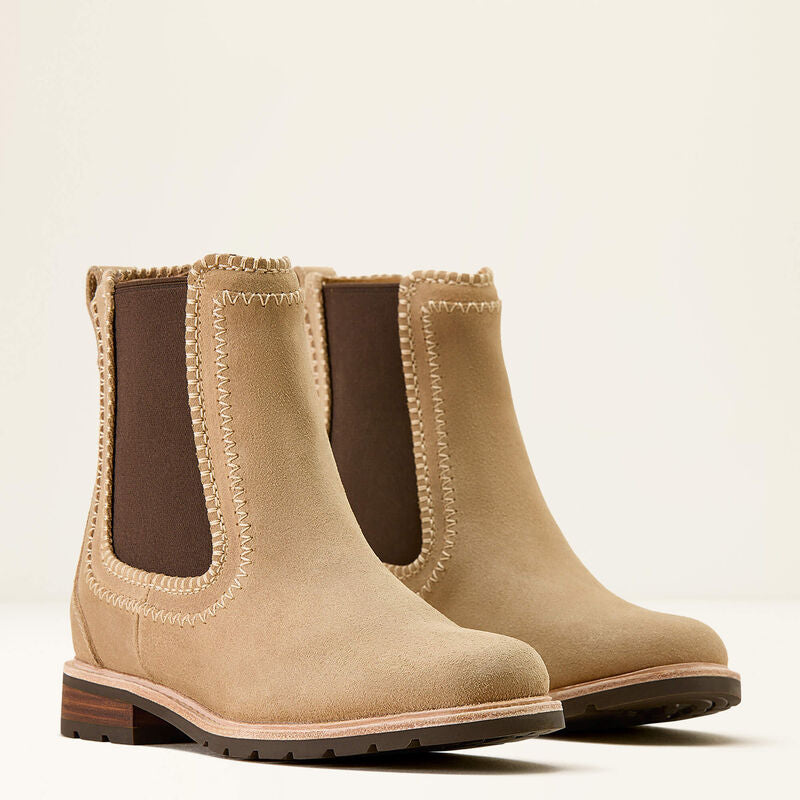 Ariat wexford whipstitch chelsea boot for ladies