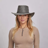 American hat makers Crusher | Crushable Leather Outback Hat