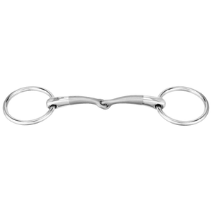 Herm. Sprenger SATINOX bradoon single jointed - Stainless steel 40263