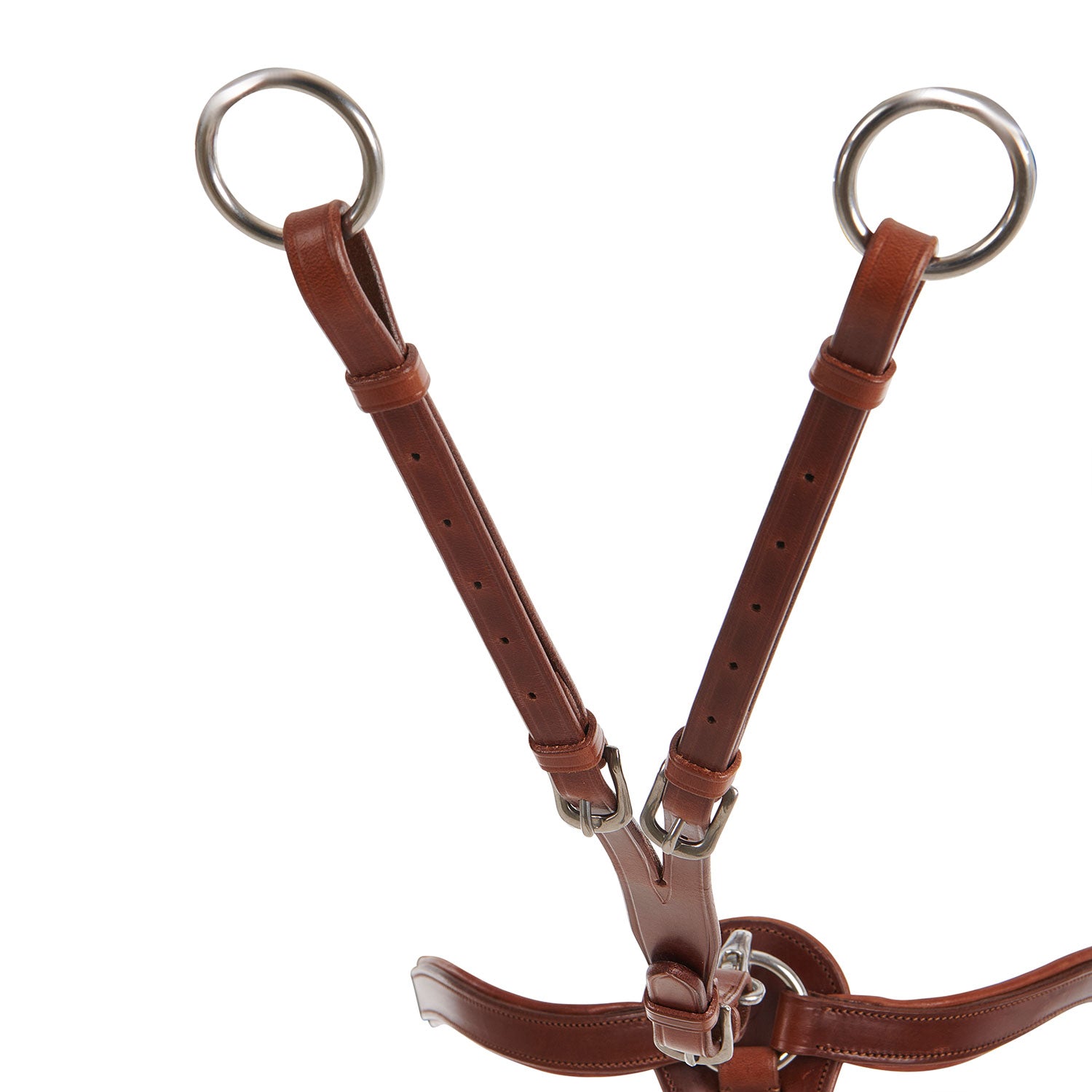 Acavallo five point breastplate calfskin