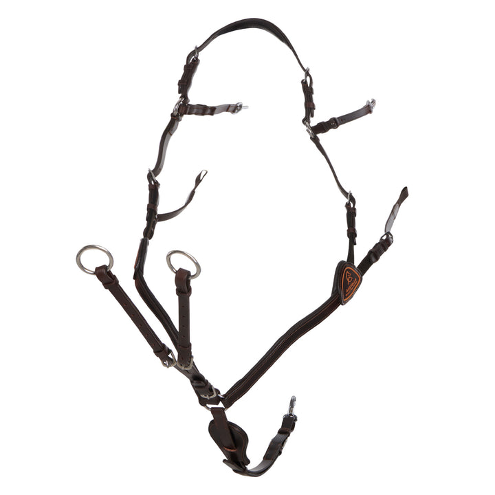 Acavallo five point breastplate calfskin