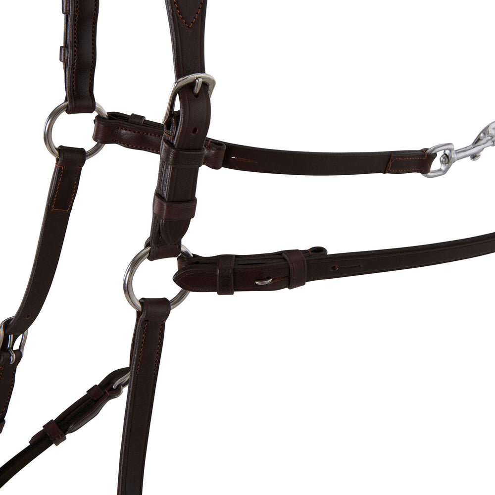 Acavallo five point breastplate calfskin