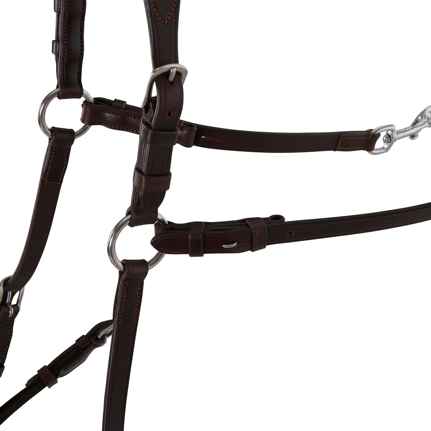 Acavallo five point breastplate calfskin