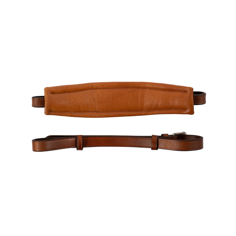 Acavallo hackamore noseband calfskin
