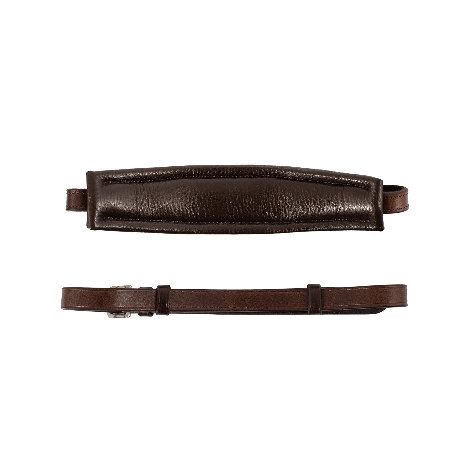 Acavallo hackamore noseband calfskin
