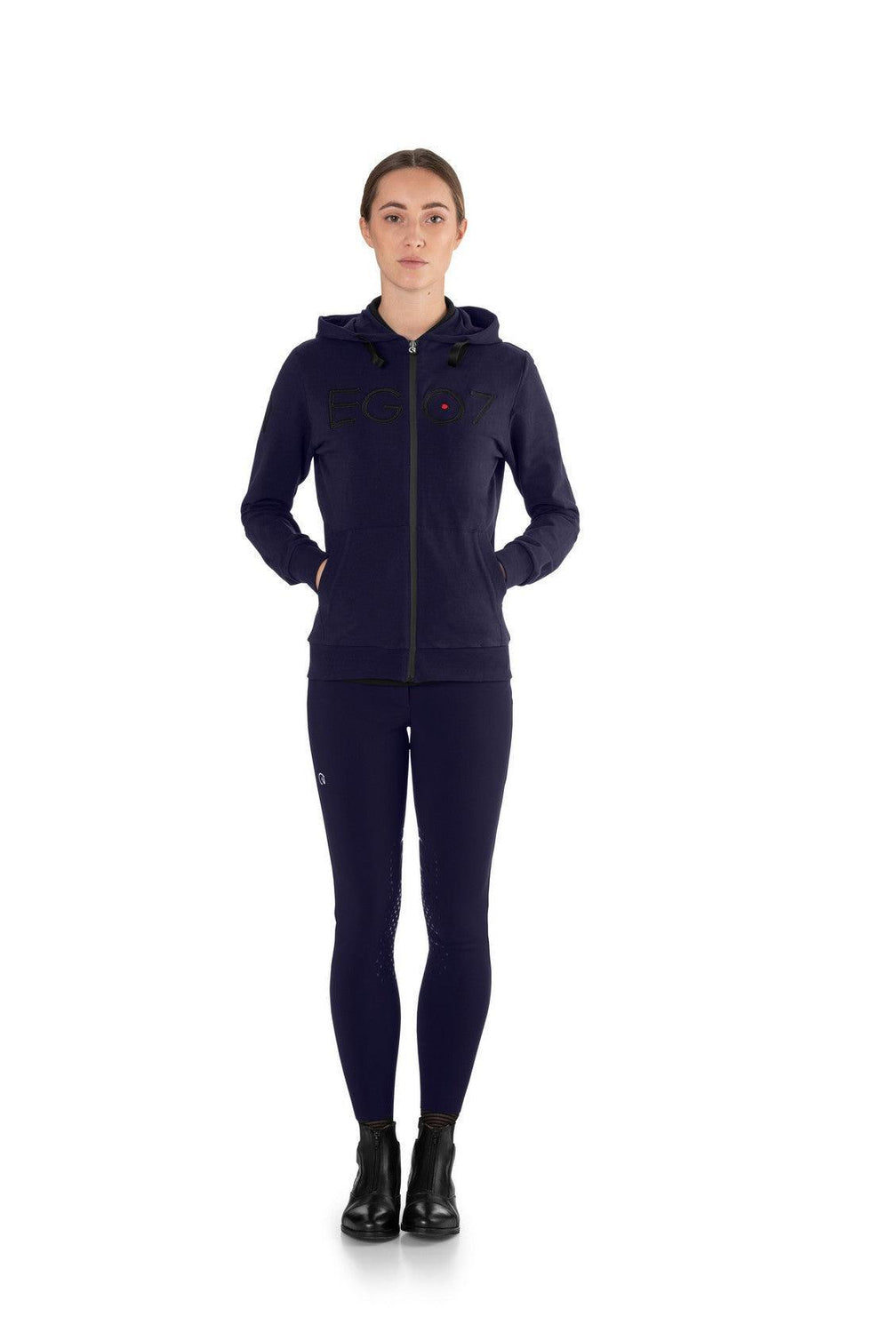 Ego 7 after riding zip sweater for ladies - HorseworldEU