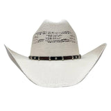 American hat makers Montana | Damen-Cowgirlhut aus Stroh mit Westernhutband