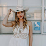 American hat makers Bozeman | Womens Straw Cowgirl Hat