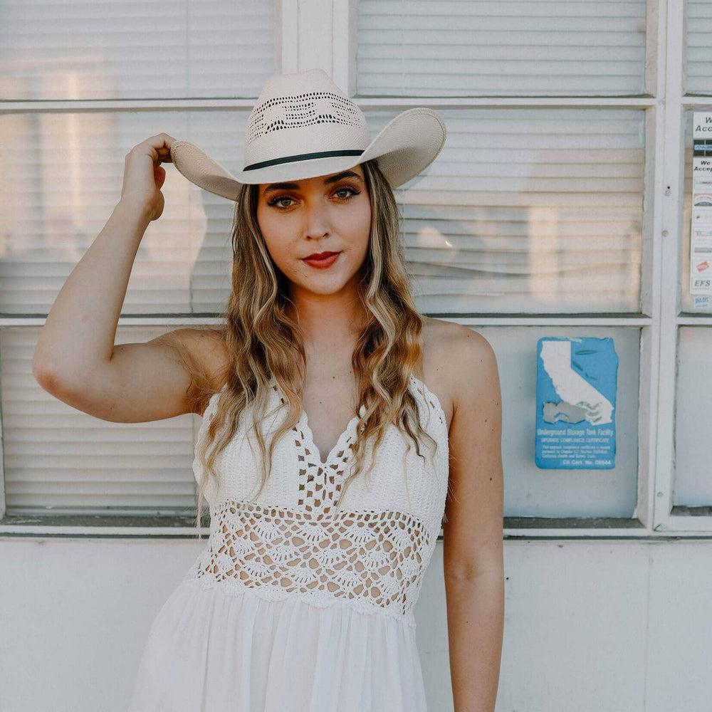American hat makers Bozeman | Womens Straw Cowgirl Hat
