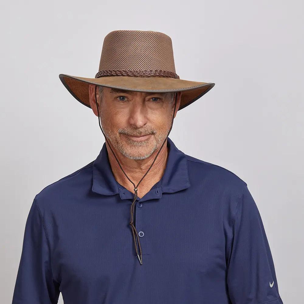 American hat makers Breeze Mens Wide Brim Sun Hat – HorseworldEU