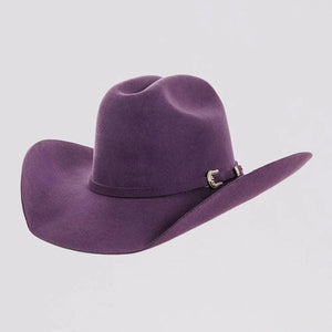【BLACKPURPLE】25SS★ Cow Trailer Wertern Hat American hat makers Cattleman | Womens Felt Cowgirl Hat with