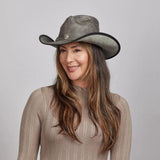 American hat makers Cyclone | Womens Amerikaanse lederen Cowgirl hoed