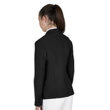 Equestro kids slim fit three buttons competition jacket