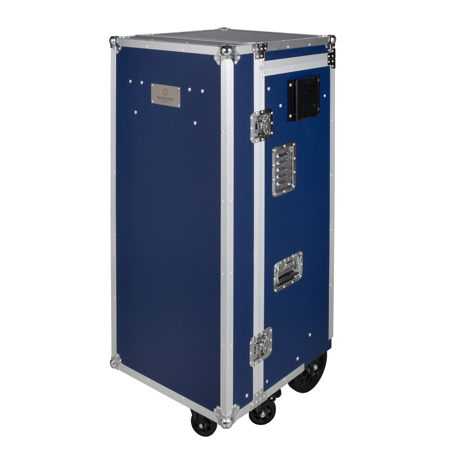 Equestro silver hardware saddle cabinet ETS 02102