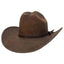 Americn hat makers Gorge | Chapeau de Cowboy Cattleman en Cuir pour Homme avec Bande de Chapeau en Cuir