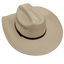 American hat makers Lasso | Cowboyhut aus Stroh für Herren