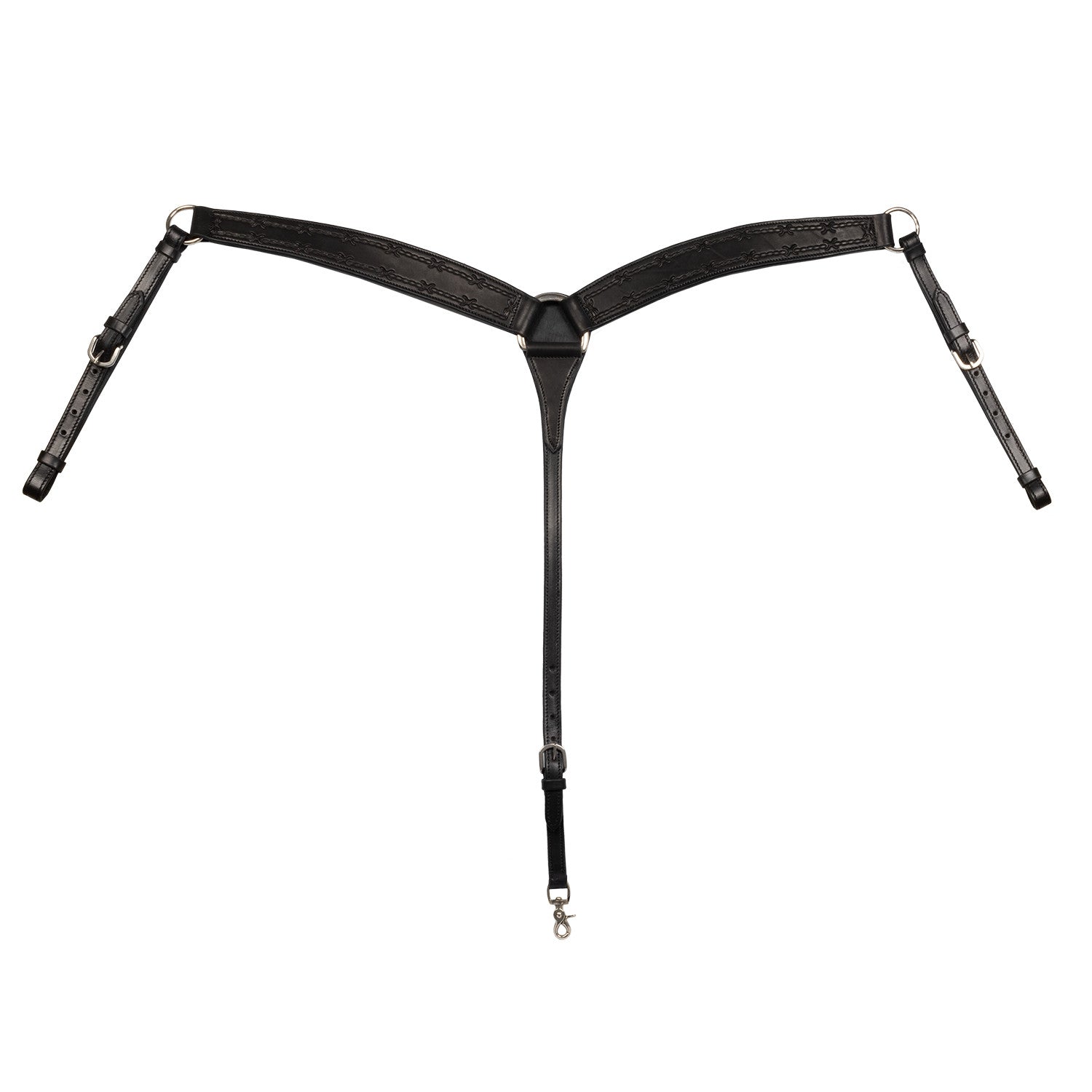 Collier de poitrine en fil de fer barbelé pour piscine PE00158