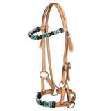 Pool's western headboard with decorations in colored beads PLH01042