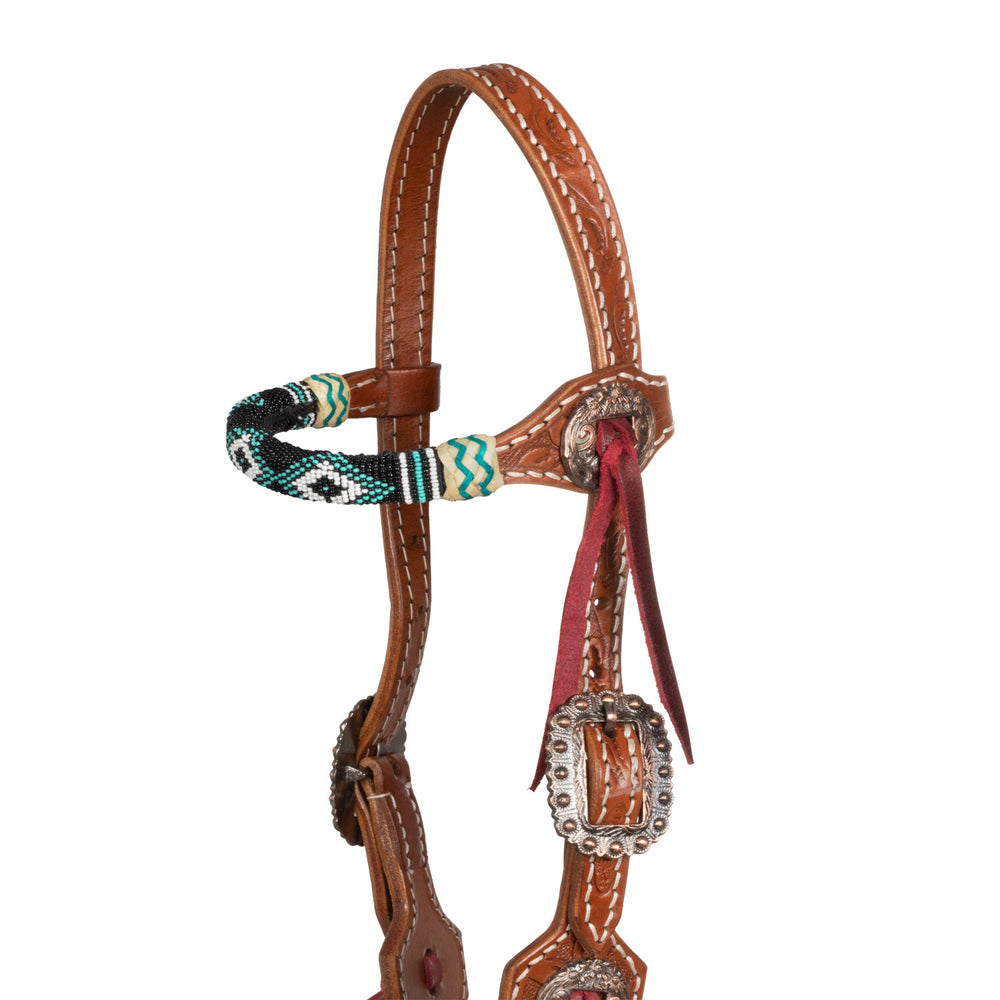 Pool's blue star western bridle