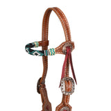 Pool's blue star western bridle