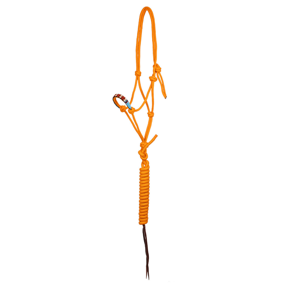 Halster van Pool's met geknoopt touw en riem PLH03017