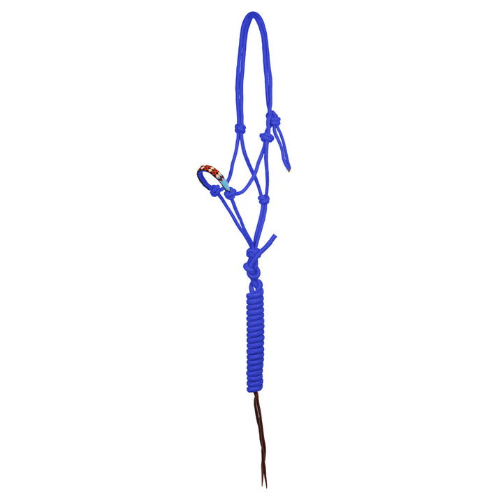 Halster van Pool's met geknoopt touw en riem PLH03017