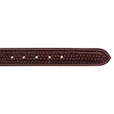 Pool's unisex western belt basket tolled with copper zinc buckle