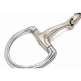 Herm. Sprenger Dynamic RS Eggbutt bit with D-shaped rings double jointed 40414
