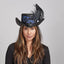 American hat makers Reversible Ren | Leder-Festivalhut für Damen