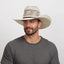 American hat makers Trail Boss | Offene Krone aus Bangora-Stroh-Cowboyhut für Herren
