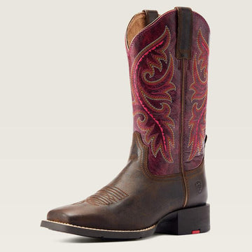 Ariat round up back zip western boot for ladies - HorseworldEU