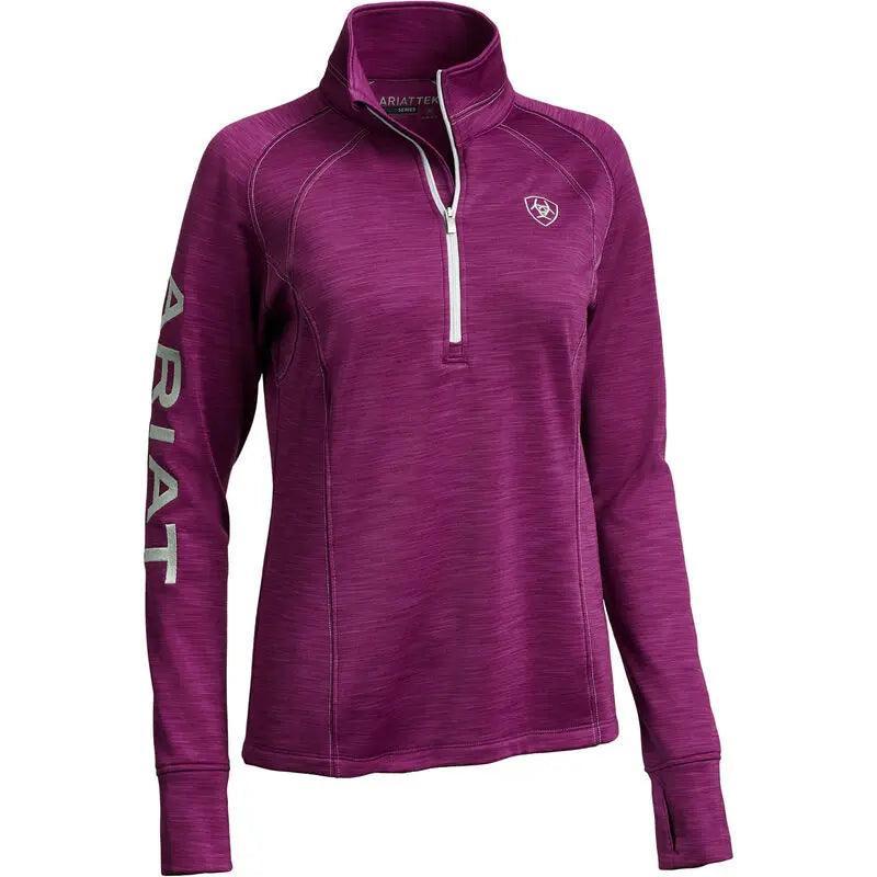 Maillot équitation 1/4 zip femme Ariat Laguna au meilleur Maillot équitation 1/4 zip femme Ariat Laguna au meilleur