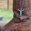 Western bull necklace