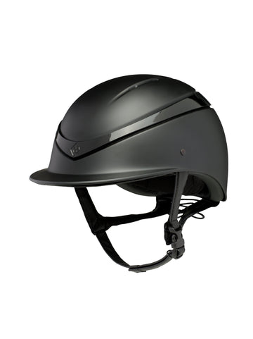 Charles Owen glossy black luna helmet Charles Owen