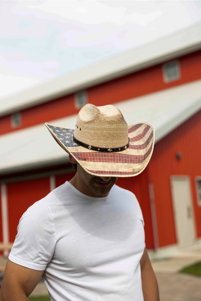 American hat makers Liberty | Mexicaanse palmstro cowboyhoed
