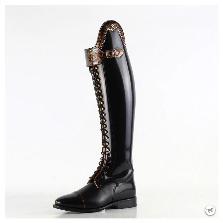 Bottes d'équitation HKM Latinium : tige extra longue, mollet S à XL Bottes d'équitation HKM Latinium : tige extra longue, mollet S à XL