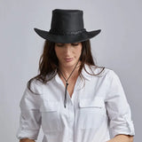 American hat makers Crusher | Crushable Leather Outback Hat