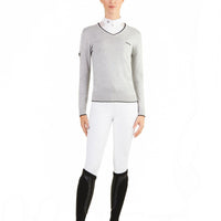 Ego 7 Vic V - neck sweater for ladies - HorseworldEU