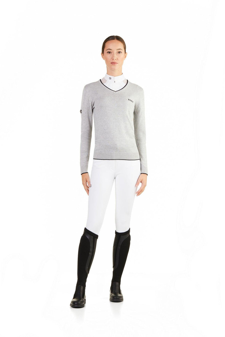 Ego 7 Vic V - neck sweater for ladies - HorseworldEU