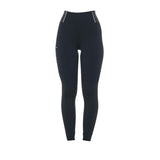 Equestro women's slim fit leggings rhinestones - HorseworldEU