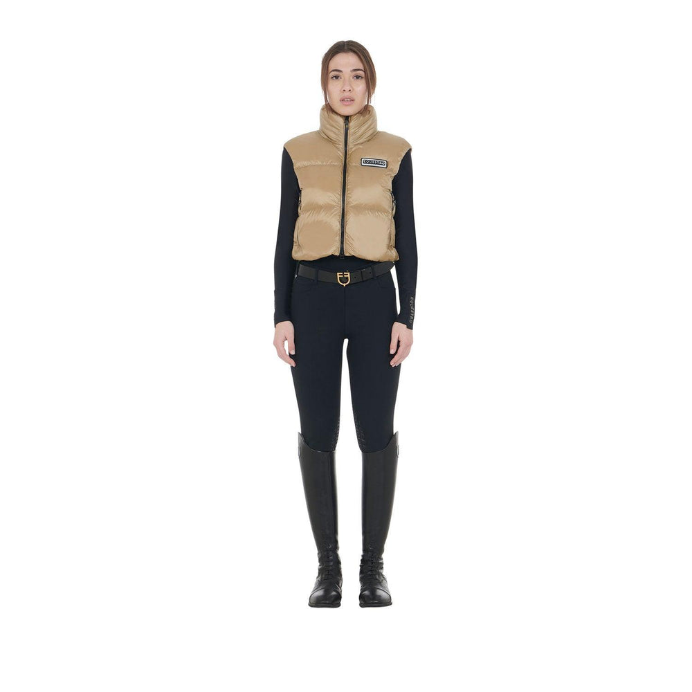 Equestro women's zippered cropped vest - HorseworldEU