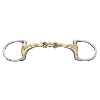 Herm. Sprenger dynamic RS Eggbut bit with D-shaped rings 16 mm double jointed 40406 - HorseworldEU
