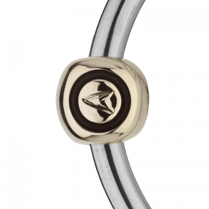 Herm. Sprenger novocontact loose ring snaffle 14 mm - double jointed - sensogan 40455 - HorseworldEU