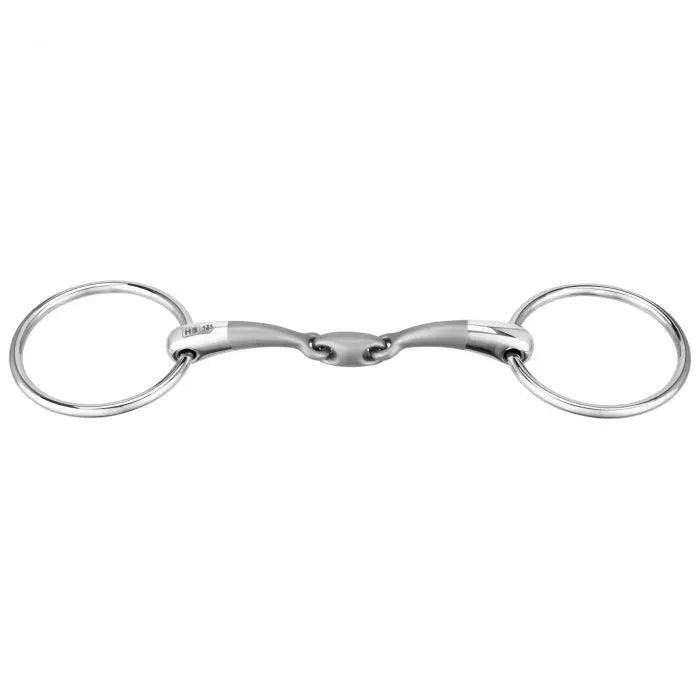 Sprenger SATINOX loose ring snaffle 14 mm double jointed - Stainless steel 40464 Herm. Sprenger
