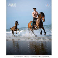 Horse and hunk calender 2023 HorseworldEU