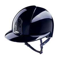 Kep Italia smart polish blue helmet with polo visor CRABS.SMART.BLU.POL.PO - HorseworldEU